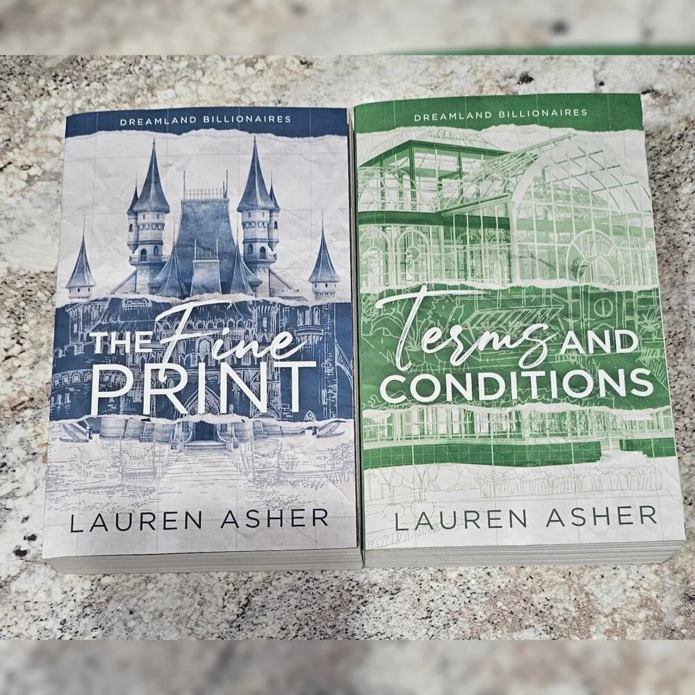 The Fine Print and Terms and Conditions by Lauren Asher Paperbacks - Picture 1 of 4